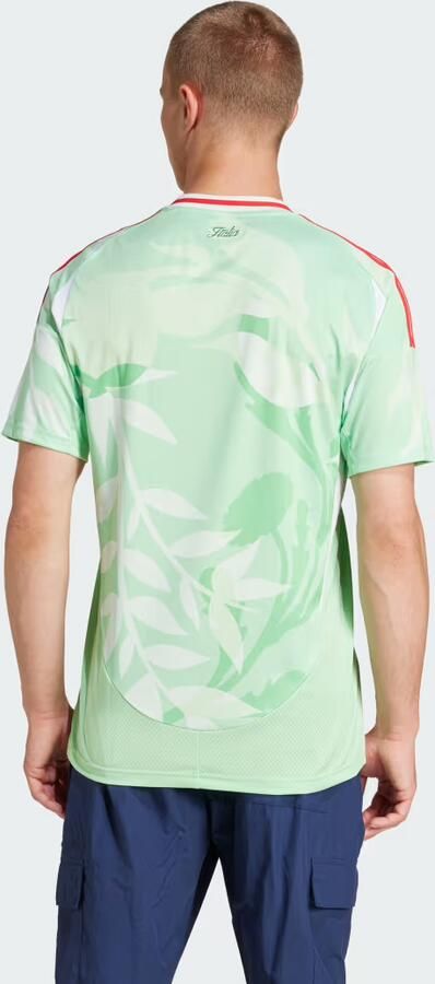 Adidas Italië 25 (Vrouwenelftal) Uitshirt Groen- Heren Groen - Foto 4