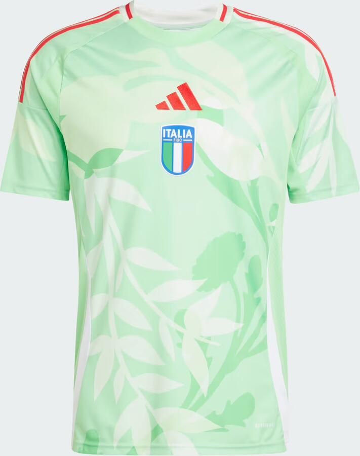 Adidas Italië 25 (Vrouwenelftal) Uitshirt Groen- Heren Groen - Foto 2