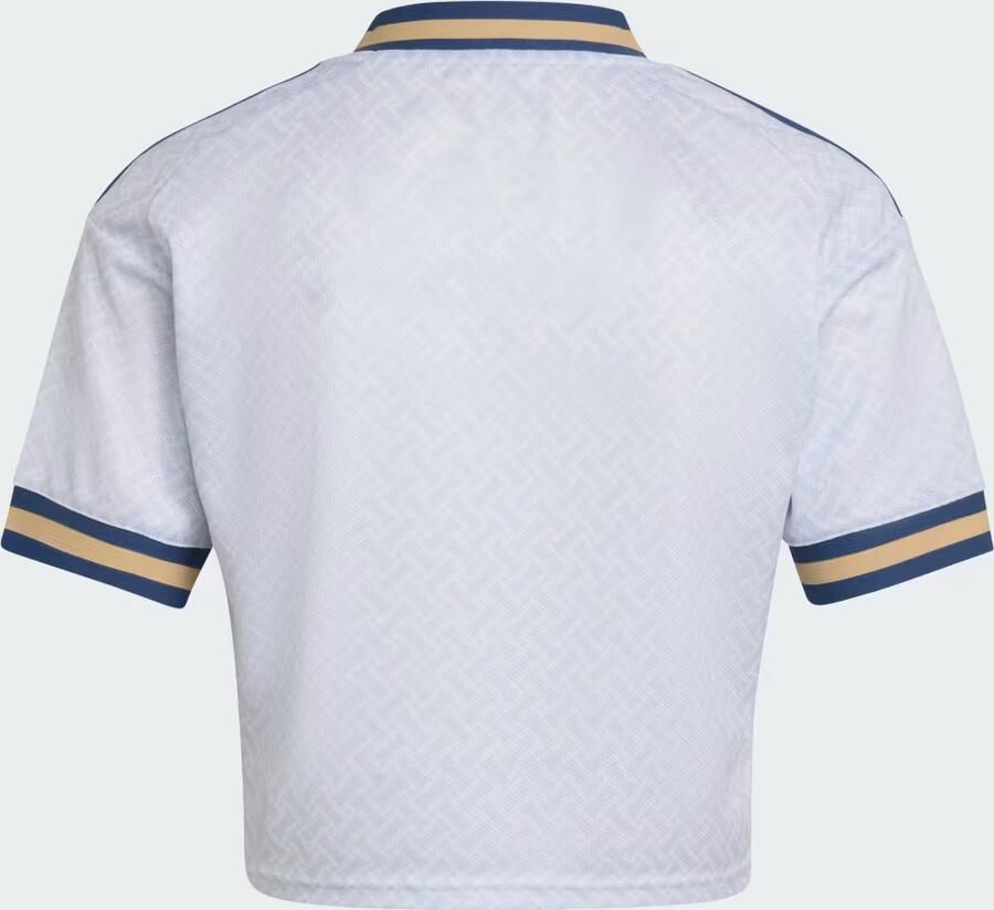 Adidas T-shirt Korte Mouw Away Crop Italy Football Jersey - Foto 3