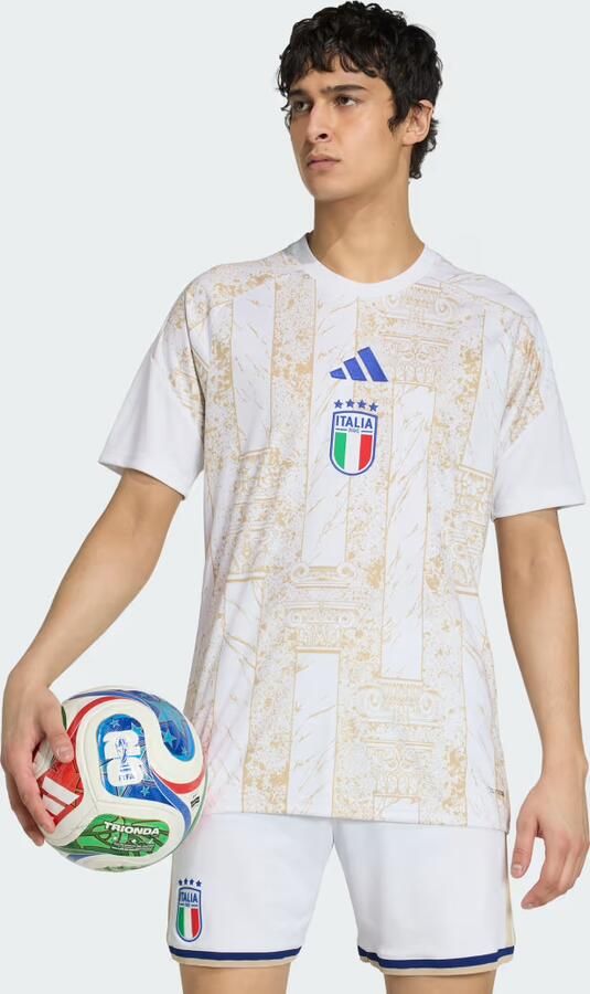 Adidas T-shirt Korte Mouw Preshirt Home Italy Football Jersey