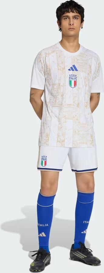 Adidas T-shirt Korte Mouw Preshirt Home Italy Football Jersey - Foto 6