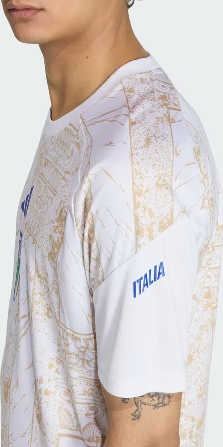 Adidas T-shirt Korte Mouw Preshirt Home Italy Football Jersey - Foto 4