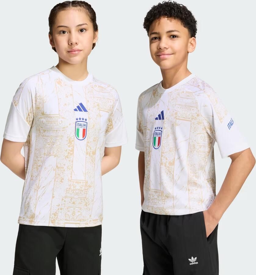 Adidas Italië 26 Pre-Match Thuisshirt Kids