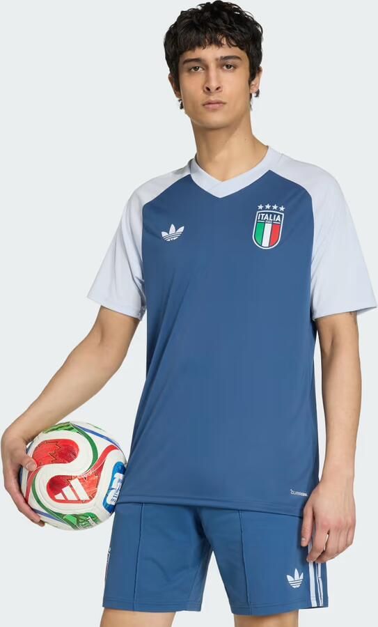 Adidas T-shirt Korte Mouw Preshirt Away Italy Football Jersey