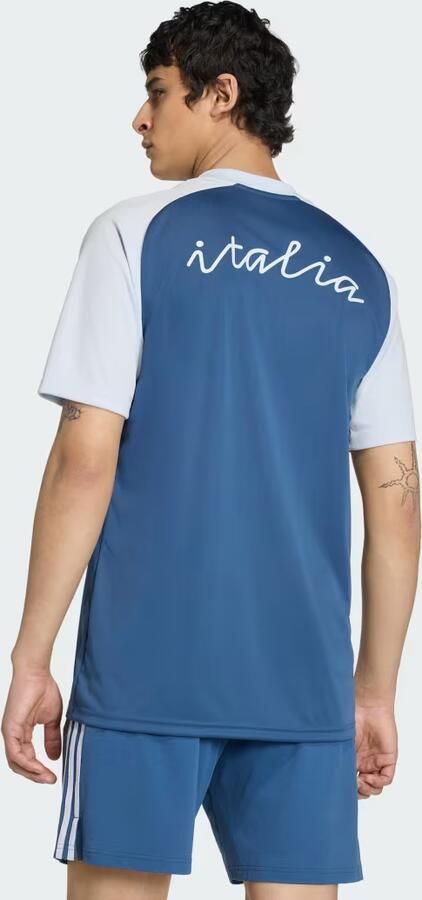Adidas T-shirt Korte Mouw Preshirt Away Italy Football Jersey - Foto 4