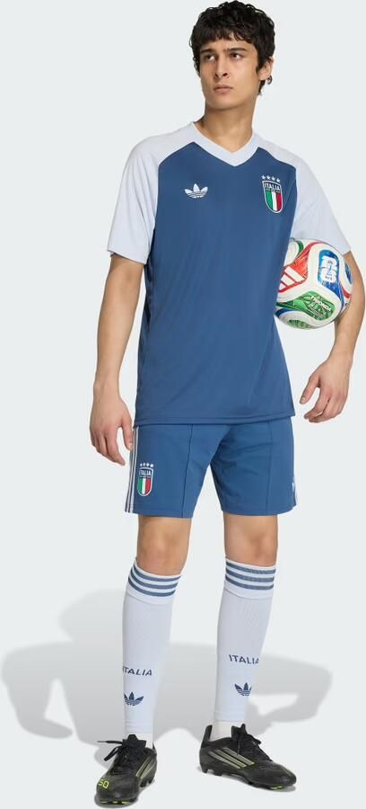 Adidas T-shirt Korte Mouw Preshirt Away Italy Football Jersey - Foto 5