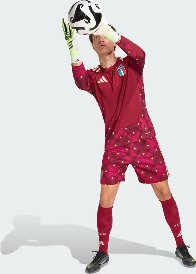Adidas Italië 26 Thuis Keepersshirt met Lange Mouwen - Foto 3