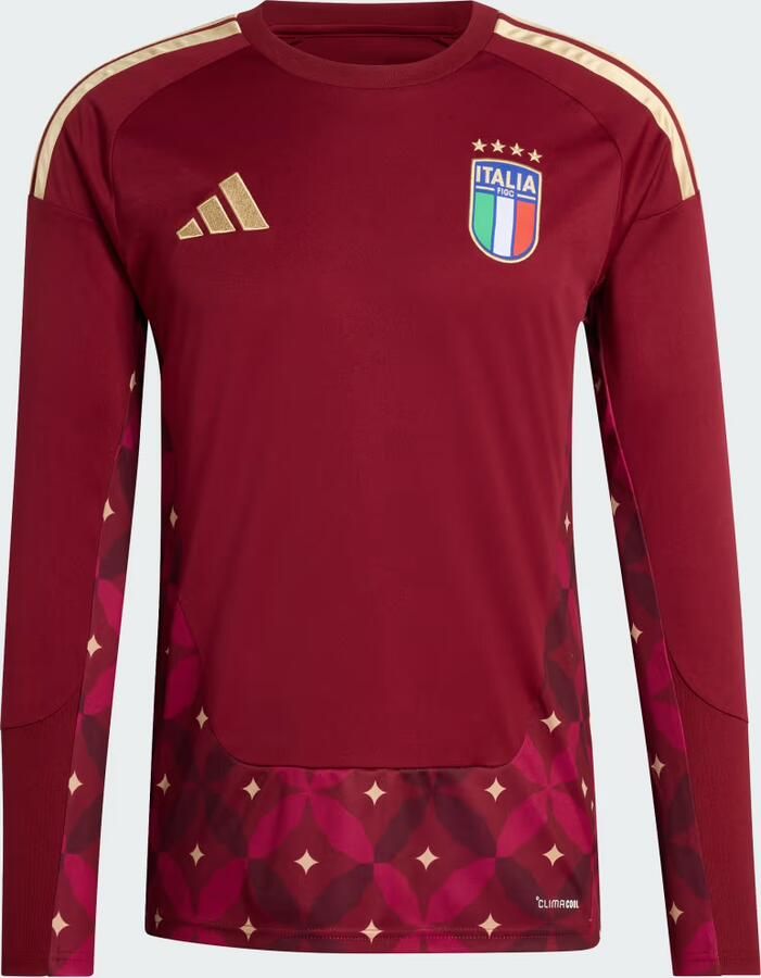 Adidas Italië 26 Thuis Keepersshirt met Lange Mouwen - Foto 2