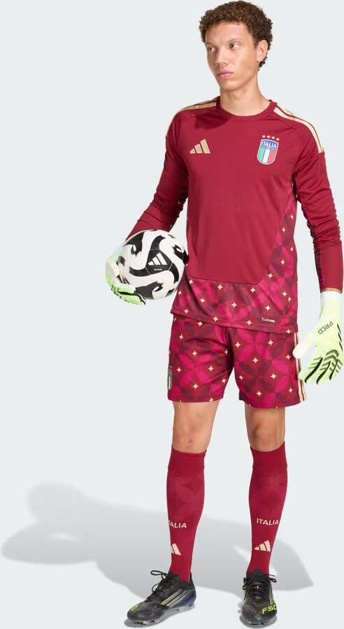 Adidas Italië 26 Thuis Keepersshirt met Lange Mouwen - Foto 4