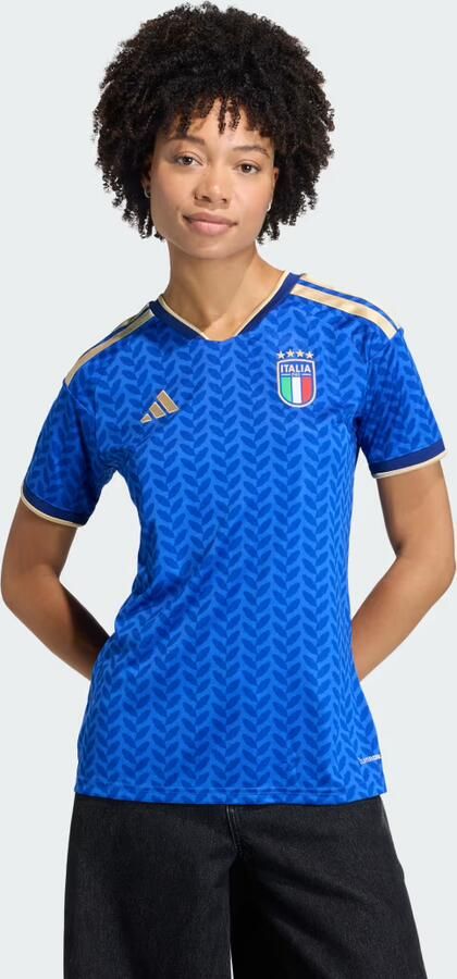 Adidas T-shirt Korte Mouw Home Italy Football Jersey - Foto 4
