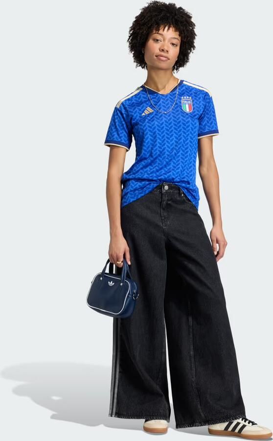 Adidas T-shirt Korte Mouw Home Italy Football Jersey - Foto 6