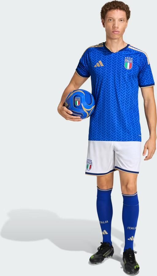 Adidas Sportswear regular fit tricot-short met contraststrepen model 'ITALIEN 26' - Foto 8