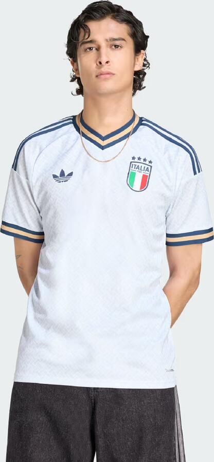 Adidas T-shirt Korte Mouw Away Italy Football Jersey - Foto 6