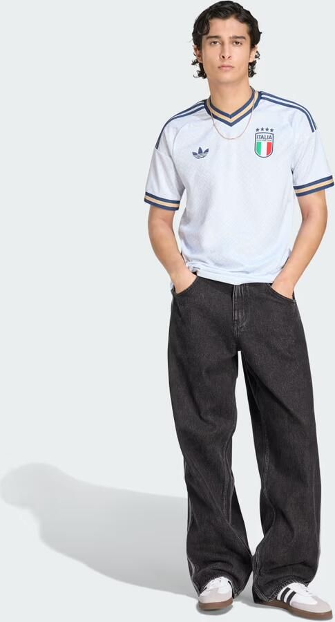 Adidas T-shirt Korte Mouw Away Italy Football Jersey - Foto 7
