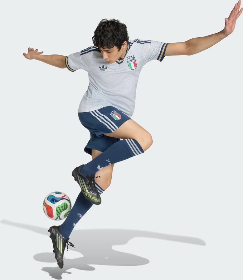 Adidas Originals Italy 2026 Away Shorts Blauw- Heren Blauw - Foto 3