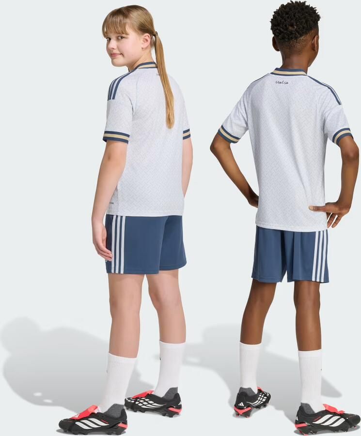Adidas Originals Italy 2026 Away Shorts Junior Blauw - Foto 2
