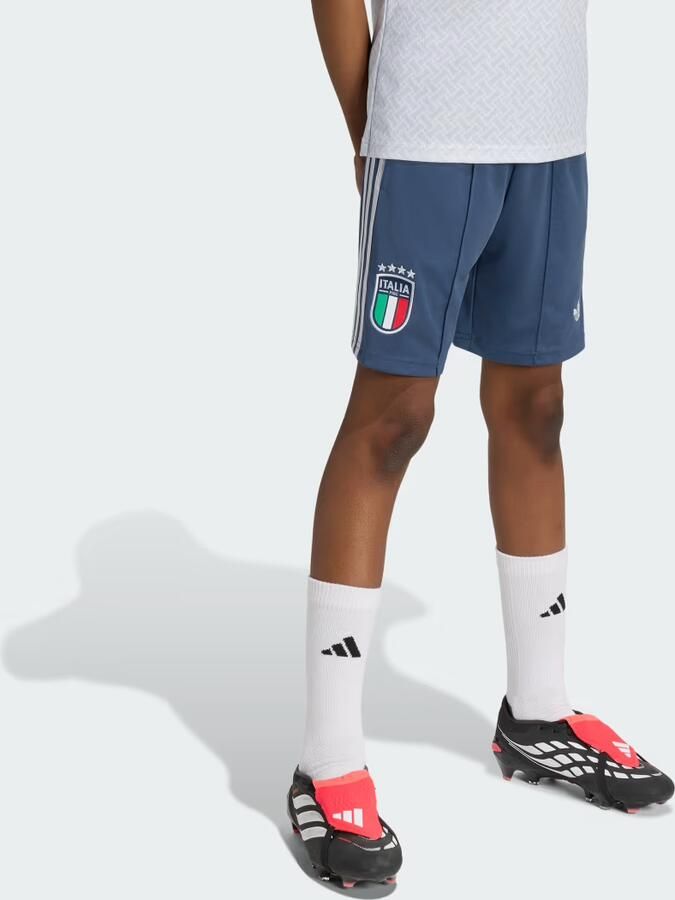 Adidas Originals Italy 2026 Away Shorts Junior Blauw - Foto 5