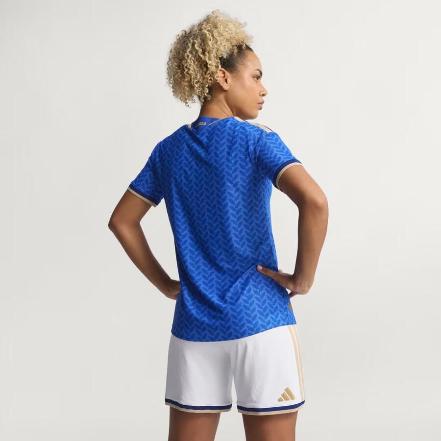 Adidas Italië 26 Vrouwen Team Authentiek Thuisshirt - Foto 2