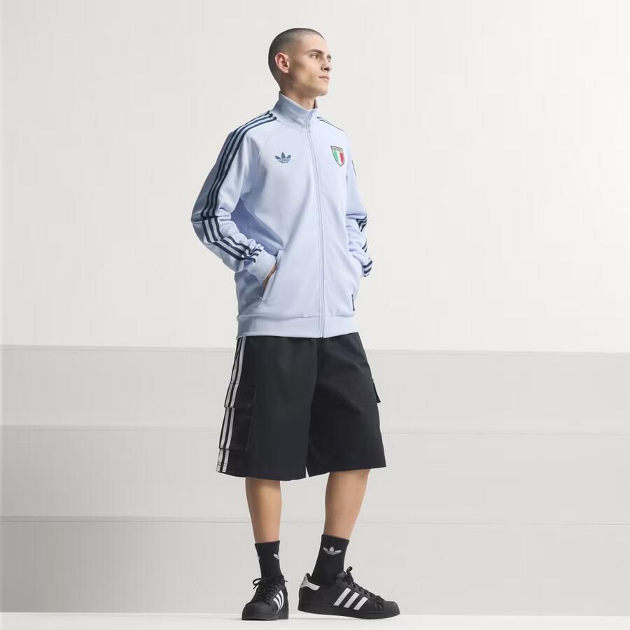 Adidas Originals regular fit trainingsjack met katoen model 'AERBLU' - Foto 3