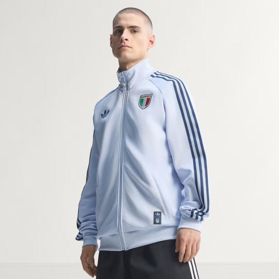 Adidas Originals regular fit trainingsjack met katoen model 'AERBLU' - Foto 5