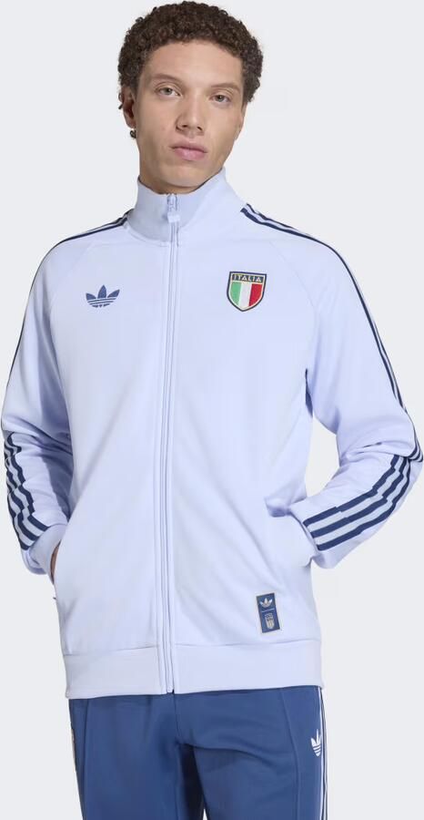 Adidas Originals regular fit trainingsjack met katoen model 'AERBLU'