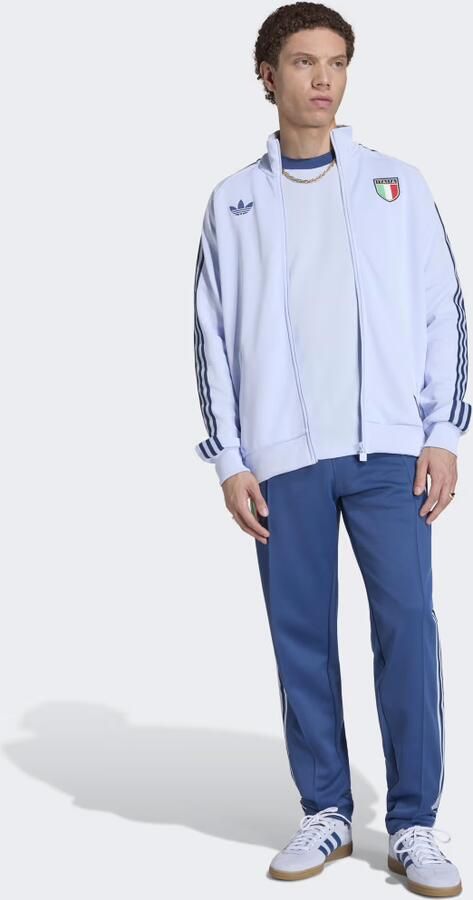 Adidas Originals regular fit trainingsjack met katoen model 'AERBLU' - Foto 5
