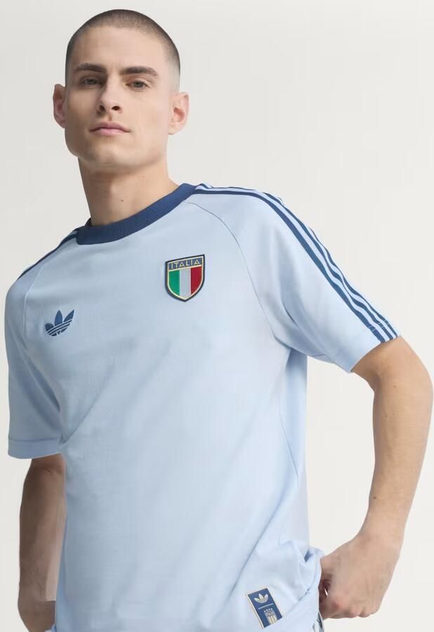 Adidas Originals slim fit T-shirt Italië van katoenmix - Foto 7