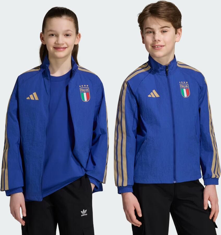 Adidas Italië Thuis Anthem Jack Kids