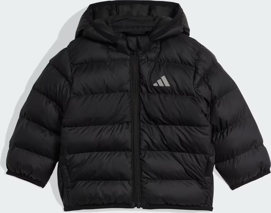 Adidas Badge Of Sport Padded Jacket Infant Zwart Kind Zwart