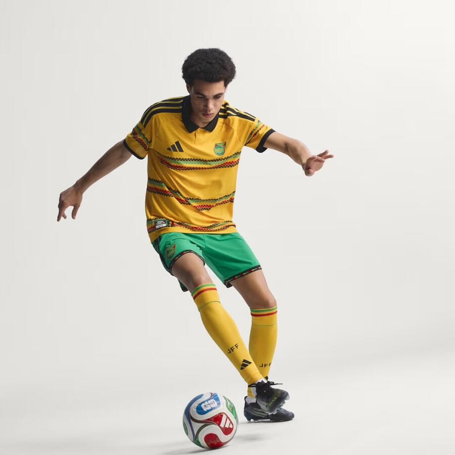 Adidas Jamaica 26 x Bob Marley Authentiek Thuisshirt - Foto 3