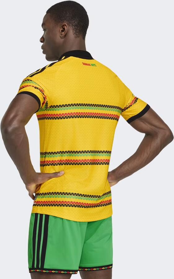 Adidas Jamaica 26 x Bob Marley Authentiek Thuisshirt - Foto 3