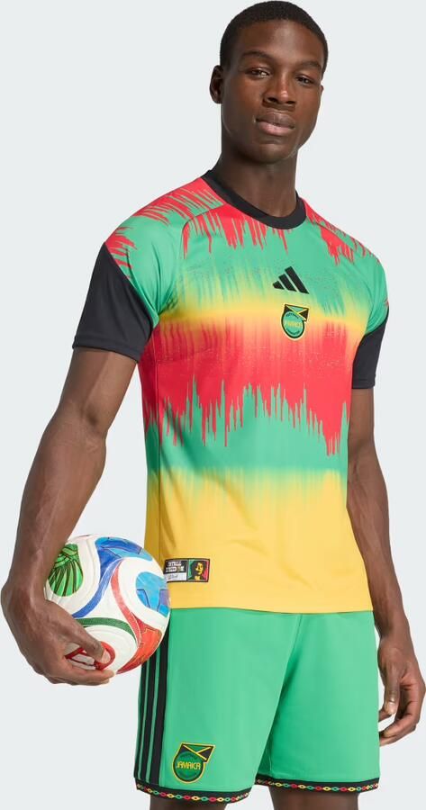 Adidas Jamaica 2026 Pre Match Home Shirt Geel- Heren Geel