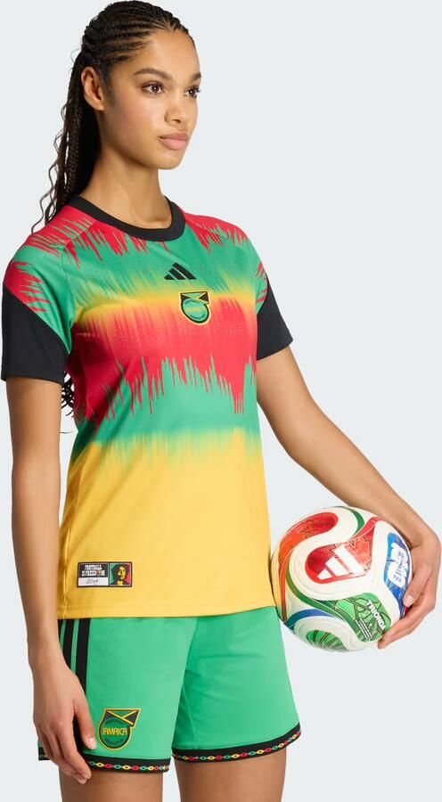 Adidas Jamaica 26 x Bob Marley Pre-Match Thuisshirt