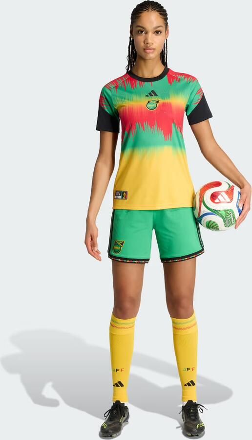Adidas Jamaica 26 x Bob Marley Pre-Match Thuisshirt - Foto 4
