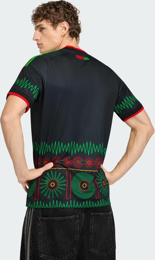 Adidas Jamaica 26 x Bob Marley Uitshirt Zwart- Heren Zwart - Foto 5