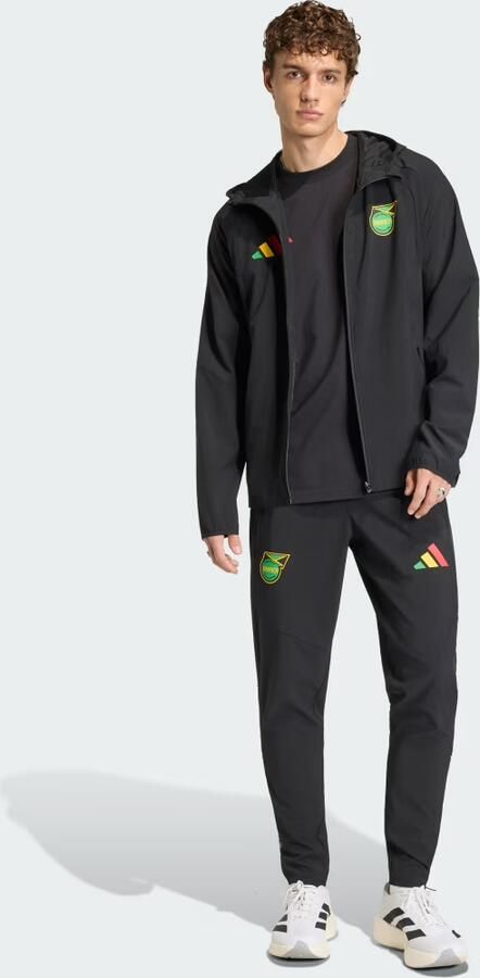 Adidas Jamaica x Bob Marley Tiro Reiswindjack met Lange Ritssluiting - Foto 5