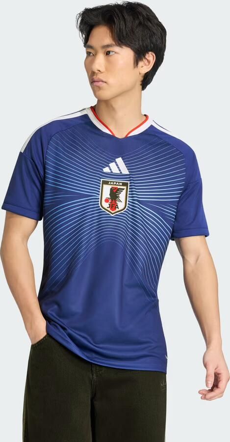 Adidas Japan 2026 Home Shirt Blauw- Heren Blauw - Foto 4
