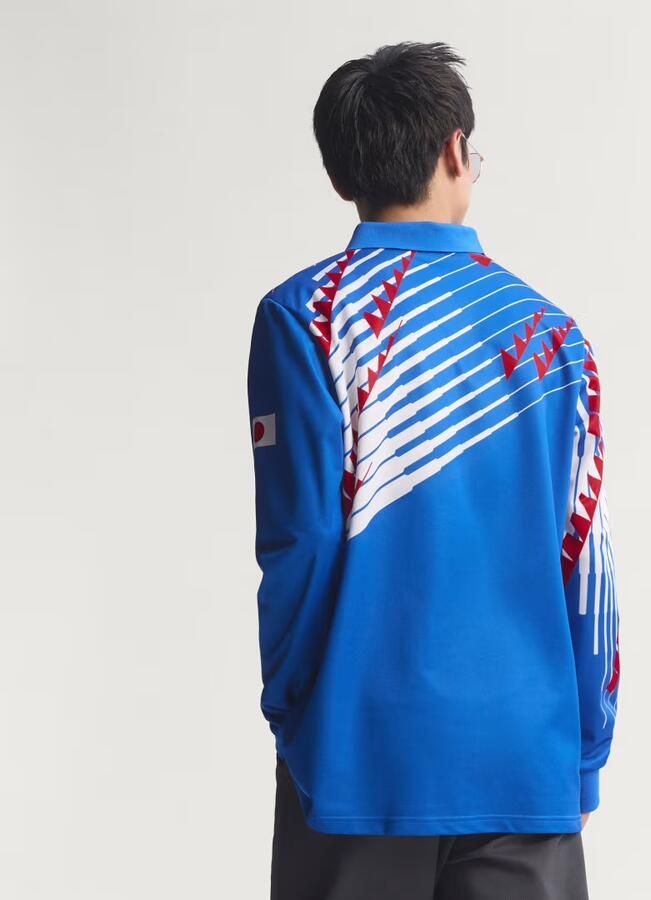 Adidas Originals Japan '93 Retro Long Sleeve Home Shirt Blauw- Heren Blauw - Foto 6