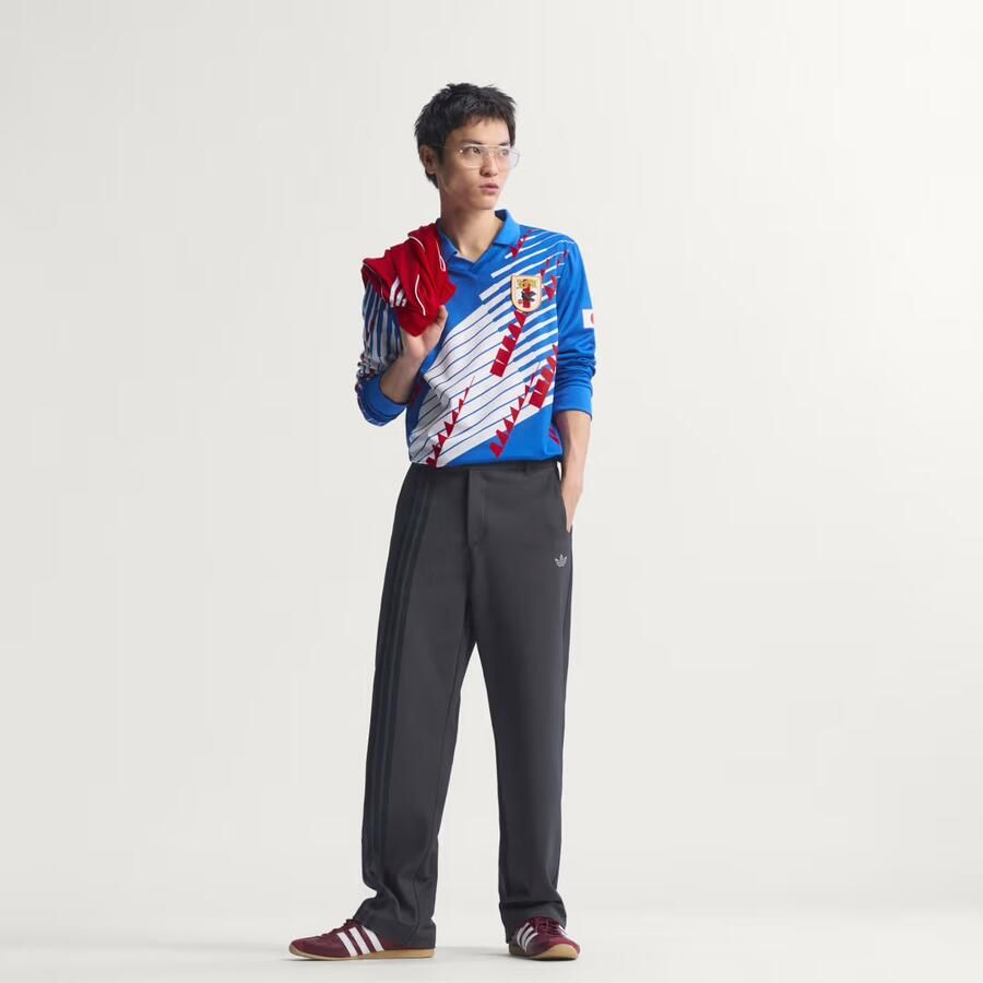Adidas Originals Japan '93 Retro Long Sleeve Home Shirt Blauw- Heren Blauw - Foto 2