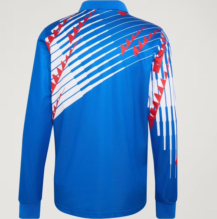 Adidas Originals Japan '93 Retro Long Sleeve Home Shirt Blauw- Heren Blauw - Foto 5