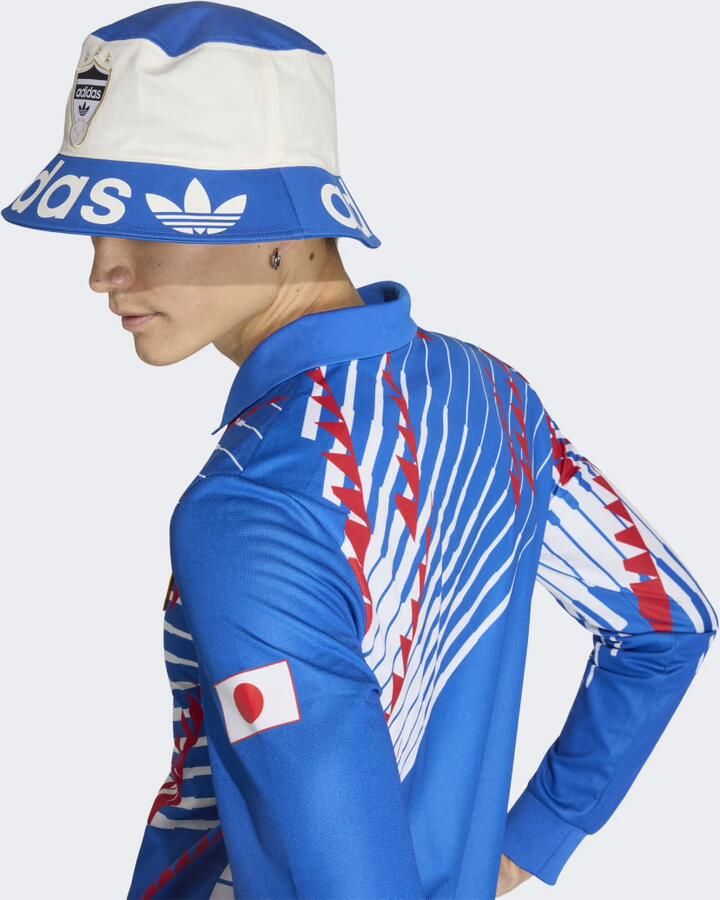 Adidas Originals Japan '93 Retro Long Sleeve Home Shirt Blauw- Heren Blauw - Foto 2