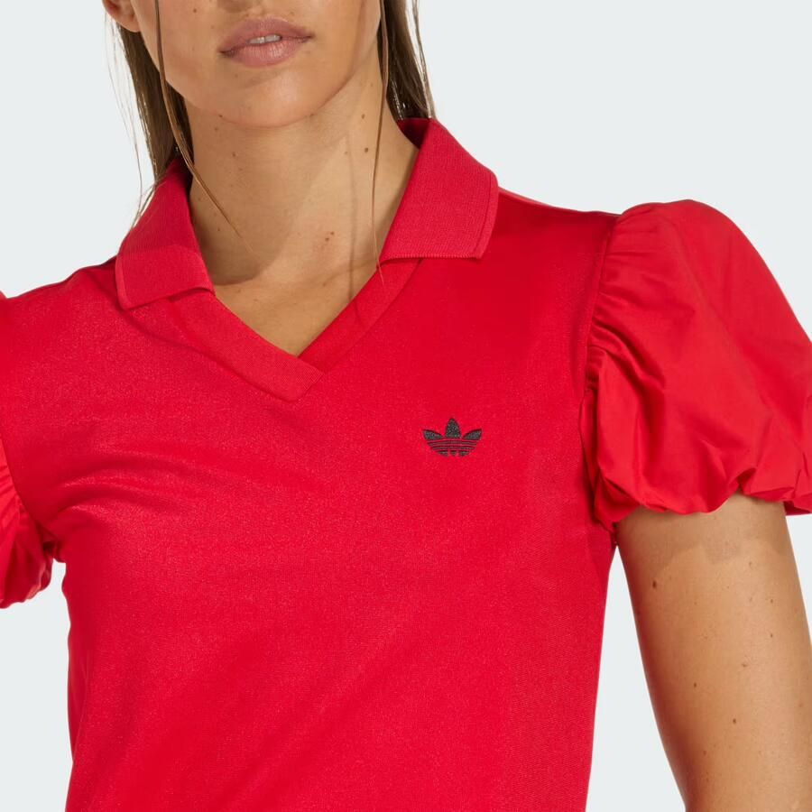 Adidas JURK MET BALLONMOUWEN - Foto 2