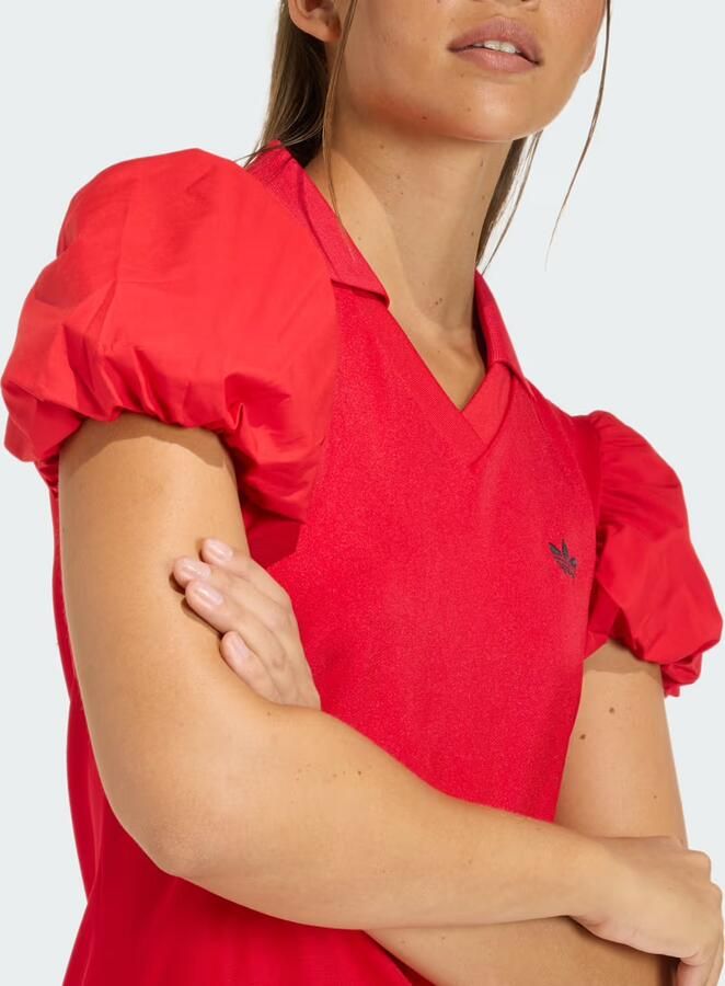 Adidas JURK MET BALLONMOUWEN - Foto 3
