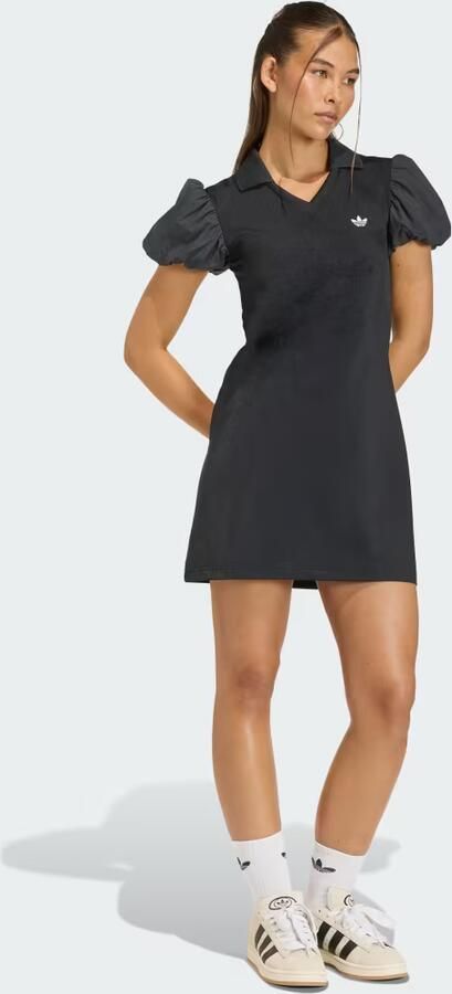 Adidas JURK MET BALLONMOUWEN - Foto 5