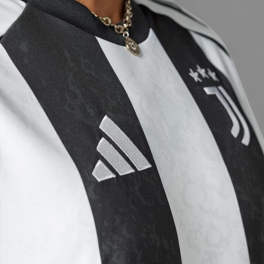 Adidas Juventus 2024 25 Home Shirt White Black- Heren White Black - Foto 3
