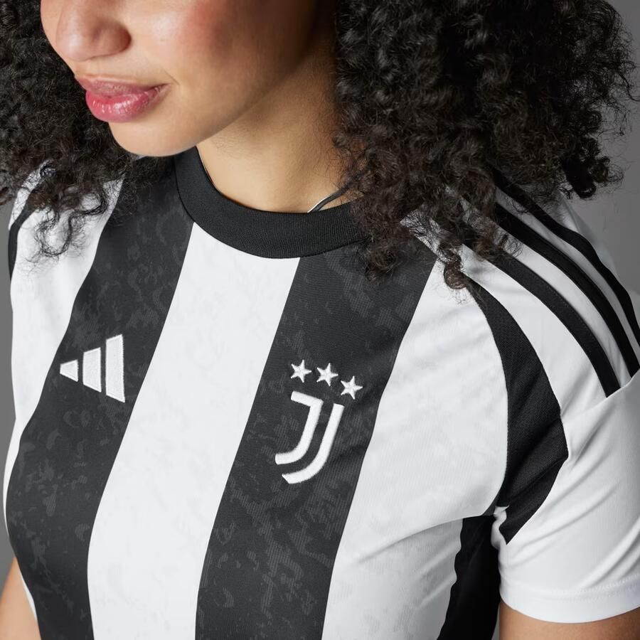 Adidas Juventus 24 25 Thuisshirt Wit- Dames Wit - Foto 2