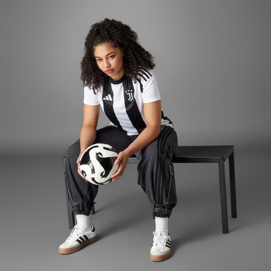 Adidas Juventus 24 25 Thuisshirt Wit- Dames Wit - Foto 3