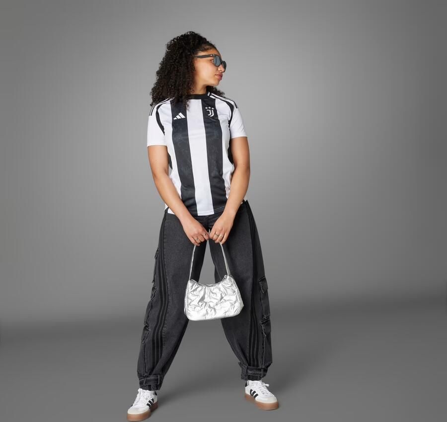 Adidas Juventus 24 25 Thuisshirt Wit- Dames Wit - Foto 5