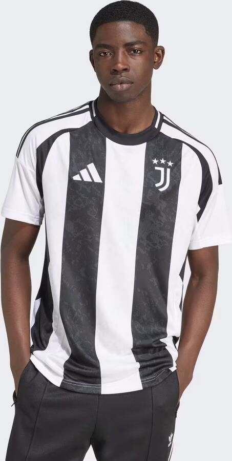Adidas Juventus 2024 25 Home Shirt White Black- Heren White Black - Foto 8