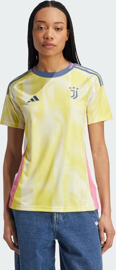 Adidas Juventus 24 25 Uitshirt Geel- Dames Geel - Foto 6
